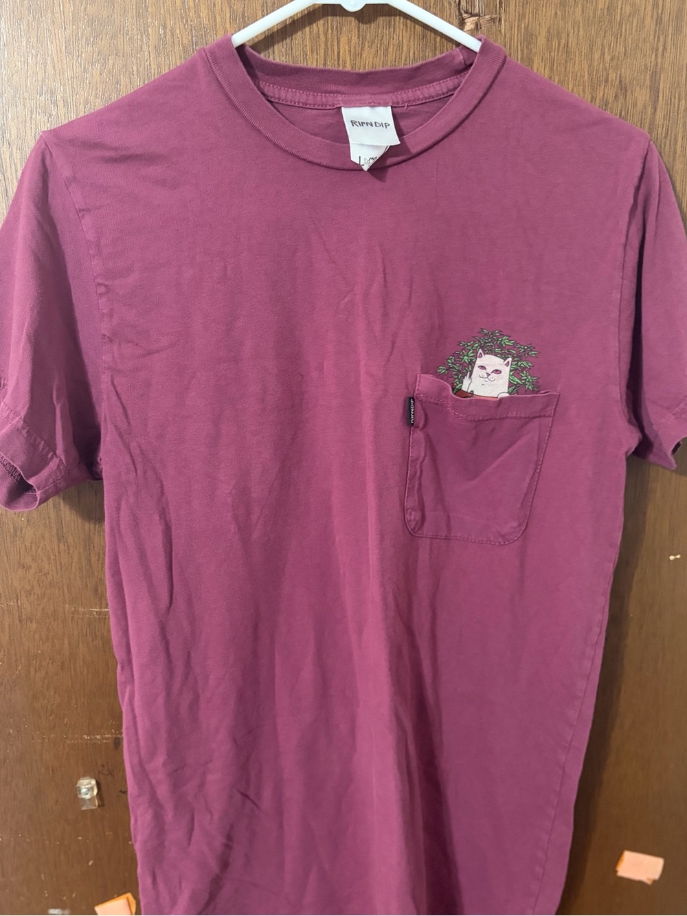Ripndip Short Sleeve Pocket Tee about 10 years old